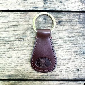 NWOT Dooney & Bourke Brown Leather Key Fob